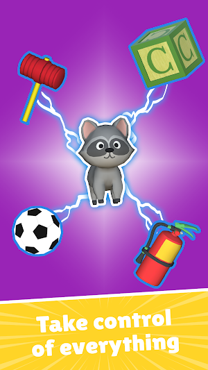 Spooky Raccon: Monster Battle Screenshot 1