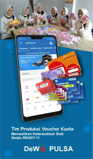 DeWA PULSA : Aplikasi De PULSA Screenshot 2