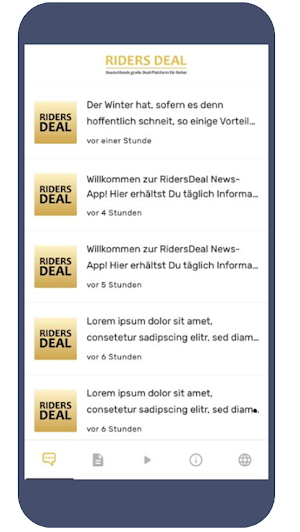 RidersDeal News Screenshot 0