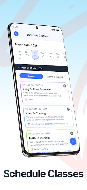 Manage My Dojo Screenshot 2