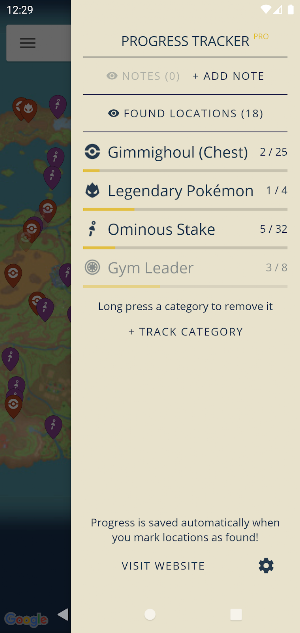 MapGenie: Paldea Map Screenshot 3