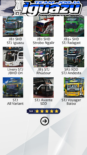 Mod Bussid STJ Iguazu Screenshot 1