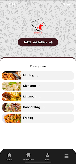 Pfanne Tastisch Catering Screenshot 0
