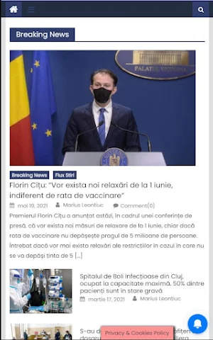 ZIUA deCLUJ.eu Screenshot 1