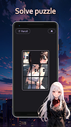 Puzzle Chan: Sexy anime girls Screenshot 1