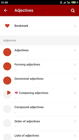 English Grammar Screenshot 2