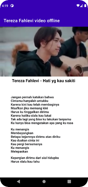 Tereza Fahlevi video offline Screenshot 2