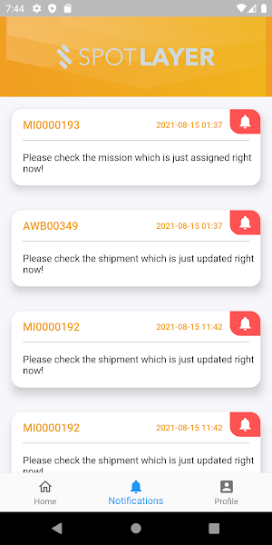 Cargo pro flutter driver Screenshot 2