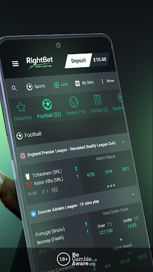 RightBet - Football Betting Screenshot 2