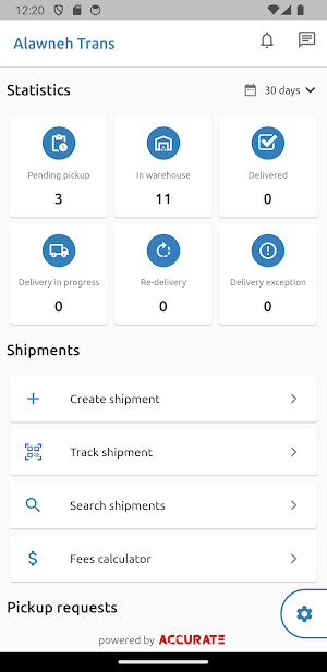 Alawneh Trans (Business) Screenshot 2