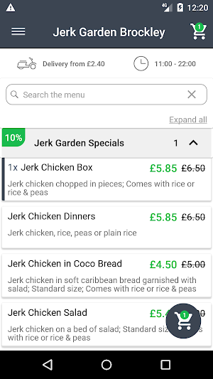 Jerk Garden Brockley Screenshot 1