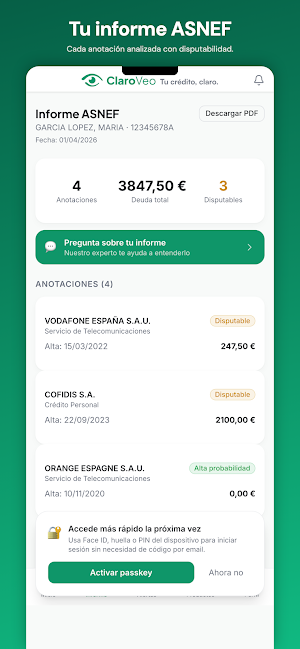ClaroVeo Screenshot 1