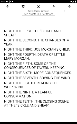 Book, Ten Nights in a Bar Room Screenshot 2