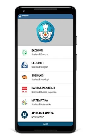 Tes Simulasi UNBK SMA/MA 2019 Screenshot 2