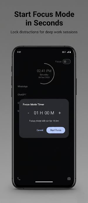 Minimalist Focus : Launcher Screenshot 3
