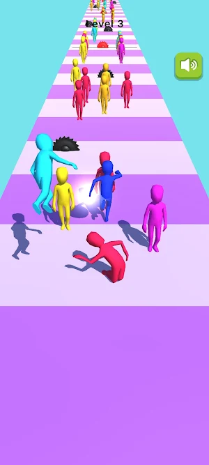 Slap and cross - Running game Screenshot 0