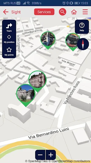 Ascona and Locarno map offline guide Screenshot 2