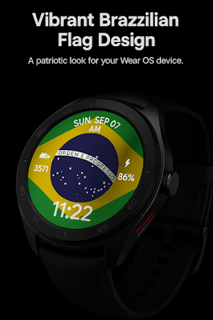Brazil Independence WatchFace Screenshot 1