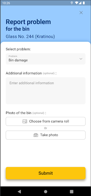 Smart Waste Nicosia City Screenshot 3