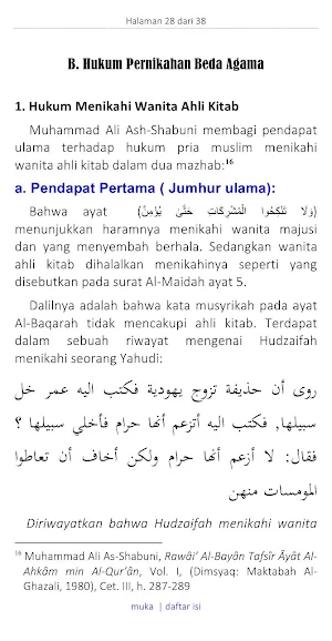 Pernikahan Beda Agama Al-Quran Screenshot 3