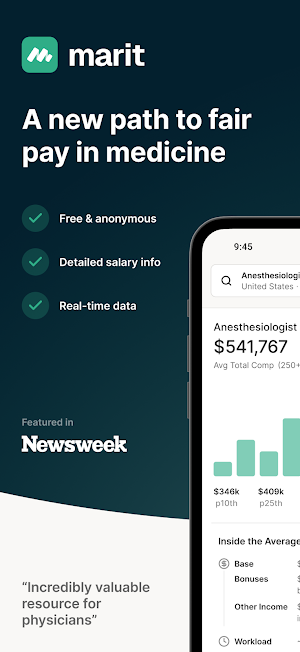 Marit Physician & APP Salaries Screenshot 0