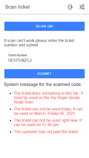 Speedys Scanner Screenshot 3