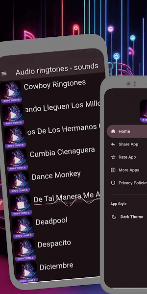 Audio Ringtones - Sounds Ring Screenshot 2