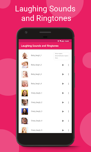Laughing Sounds and Ringtones Screenshot 1