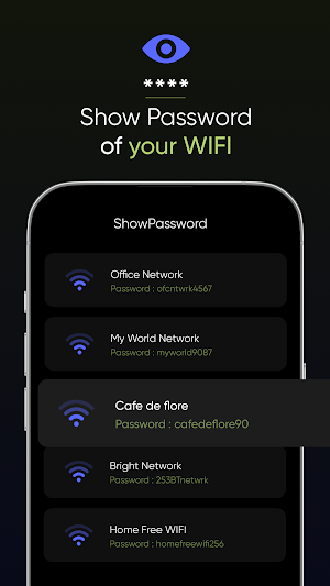 Wifi Password Map Screenshot 1