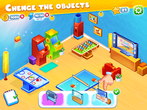 Home design - tap color number Screenshot 1
