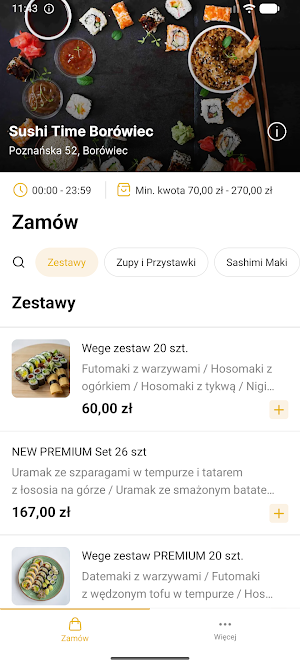 Sushi Time Borówiec Screenshot 0