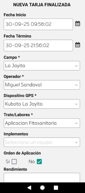 AgroGPS Screenshot 3