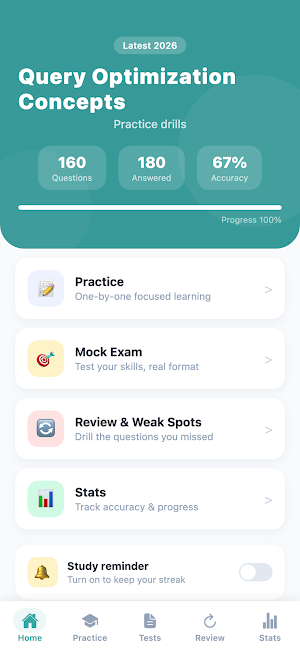 Query Optimization Concepts Screenshot 0