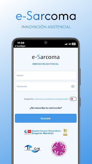 eSarcoma Screenshot 0