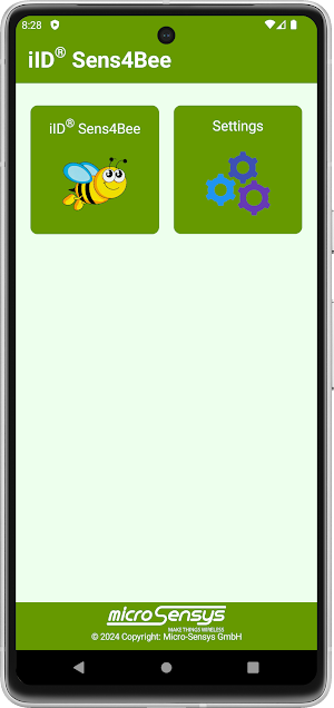 iID® Sens4Bee Screenshot 0