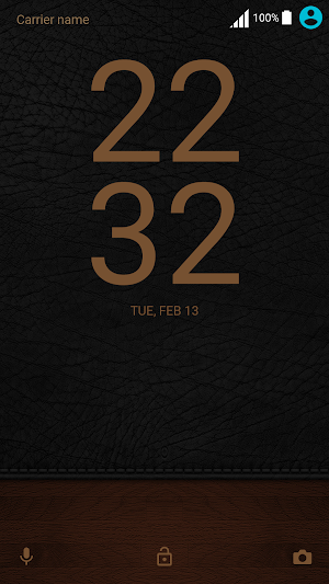 Leather & Wood for XPERIA™ Screenshot 1