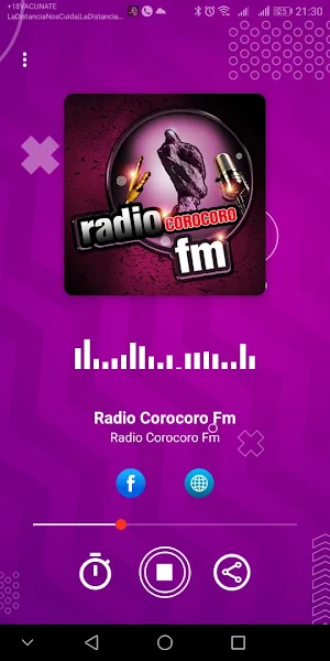 Radio Corocoro Fm Screenshot 2