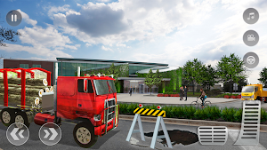 Heavy Truck Simulator-Cargo Truck Driving Games Screenshot 3