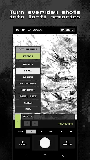 DOT MATRIX CAMERA Screenshot 2
