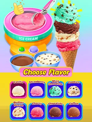 Ice Cream DIY - Frozen Dessert Screenshot 1