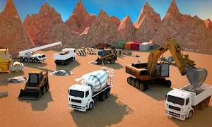 City Construction Tractor Game Screenshot 1