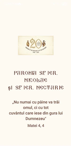 Nicolae Nectarie App Screenshot 0