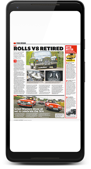Classic Car Weekly Magazine Screenshot 1