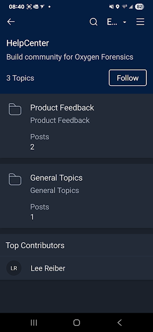 Oxygen Forensics TechHub Screenshot 3