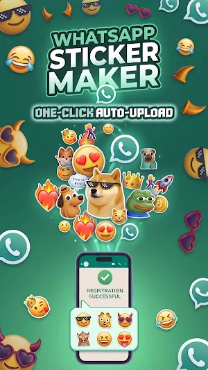 Sticker Maker Auto WhatsApp Screenshot 0