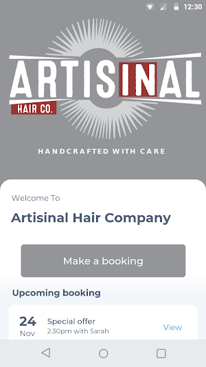 Artisinal Hair Company Screenshot 0