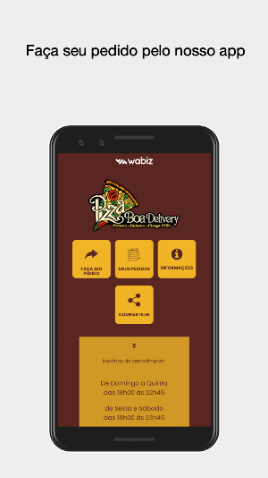 Pizza Boa Delivery Screenshot 0