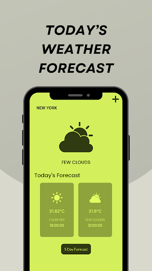 Minimal Weather App Screenshot 1