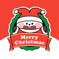 Christmas Rabbit Stickers
