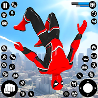 Spider Rope Hero: Crime Run 3D